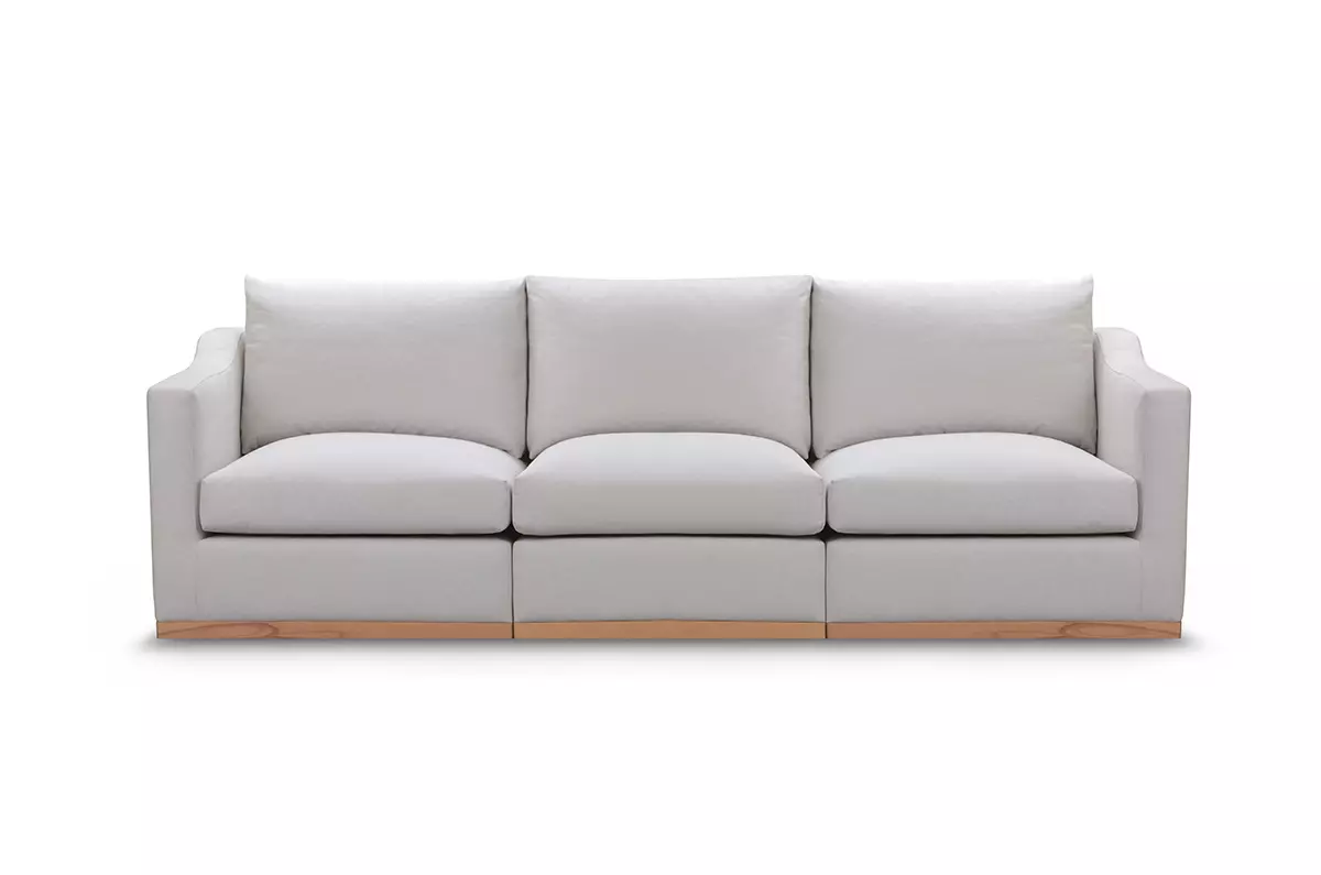 Sofa modułowa na drewnianej bazie Michelle