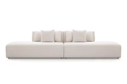 Sofa modułowa z otwartymi bokami Arto 
