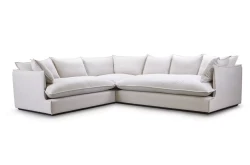 Komfortowy narożnik symetryczny ze szwem francuskim Andrea