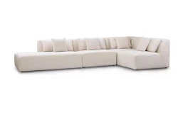 Narożnik modułowy z szezlongiem Arto 