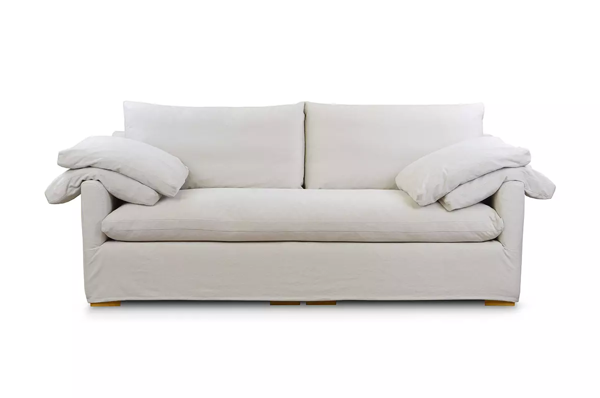 Sofa ze zdejmowanym pokrowcem w stylu loftowym Fiorino