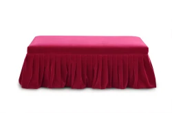 Elegancka pufa z falbaną Edmondo