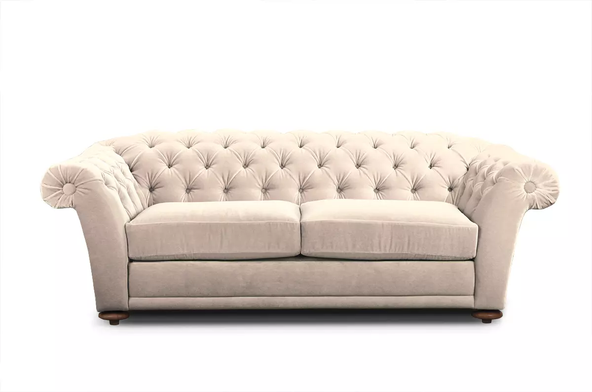 Pikowana sofa z funkcją spania Lotos