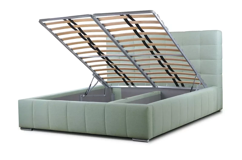 Nowoczesne-łóżko-z-pojemnikiem-z-kwadratowymi-przeszyciami
