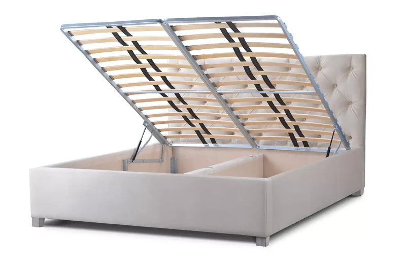 Tapicerowane-łóżko-z-pojemnikiem-z-pikowanym-zagłówkiem-Lavello