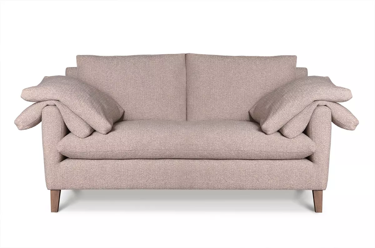 Sofa z bocznymi poduszkami w stylu loftowym Alto