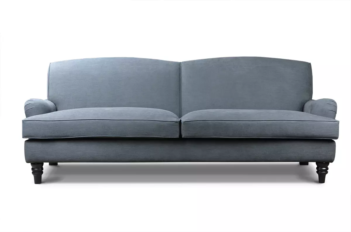 Klasyczna sofa z rzeźbionymi nogami Avilla