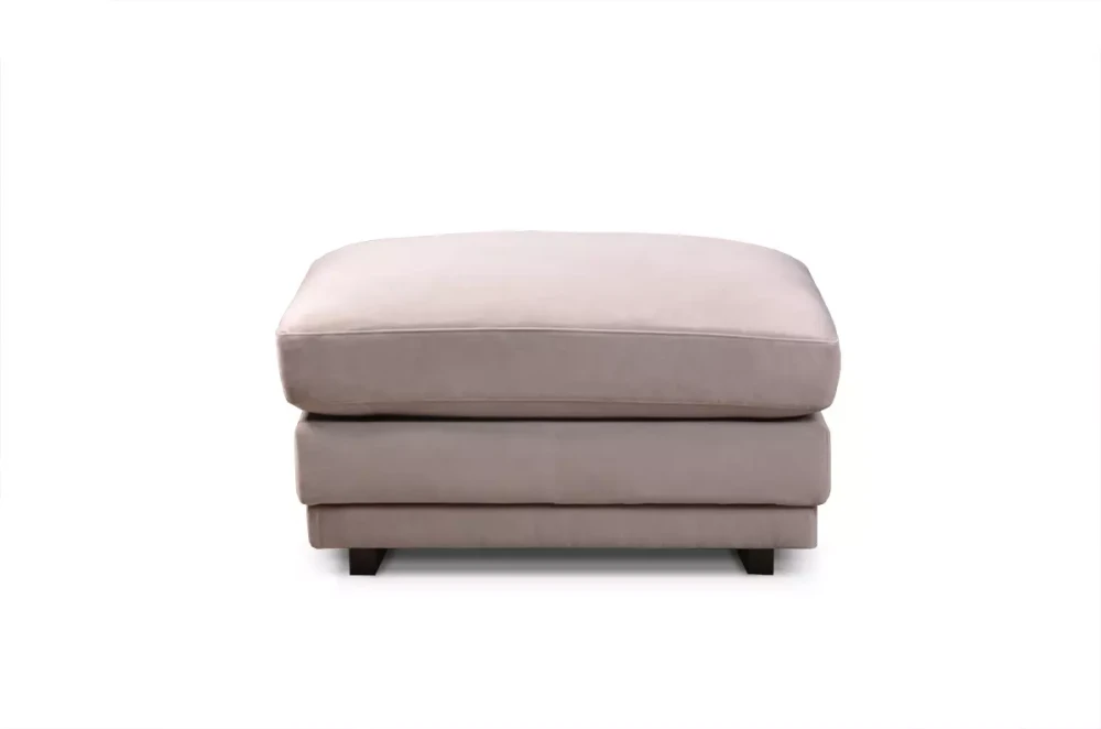 Komfortowa pufa z miękką poduchą Bernardo