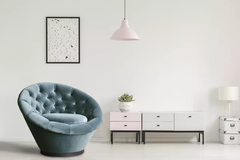 Fotel-pikowany-w-kształcie-muszli-Cristiano