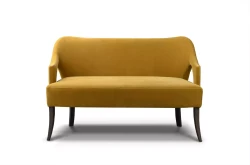 Modernistyczna ławka na wysokich nóżkach Delta