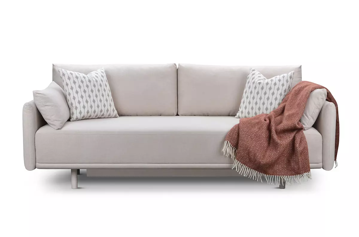 Sofa z funkcją spania i pojemnikiem Amelia