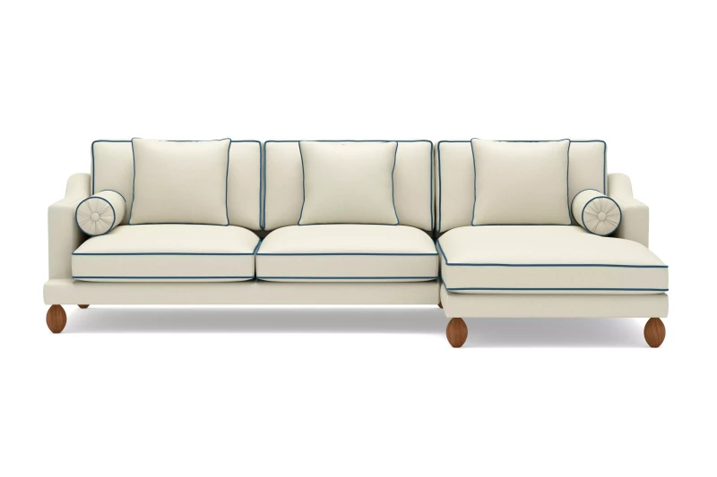 Narożnik-w-stylu-kolonialnym-z-szezlongiem-Anita-3 osobowy-prawostronny