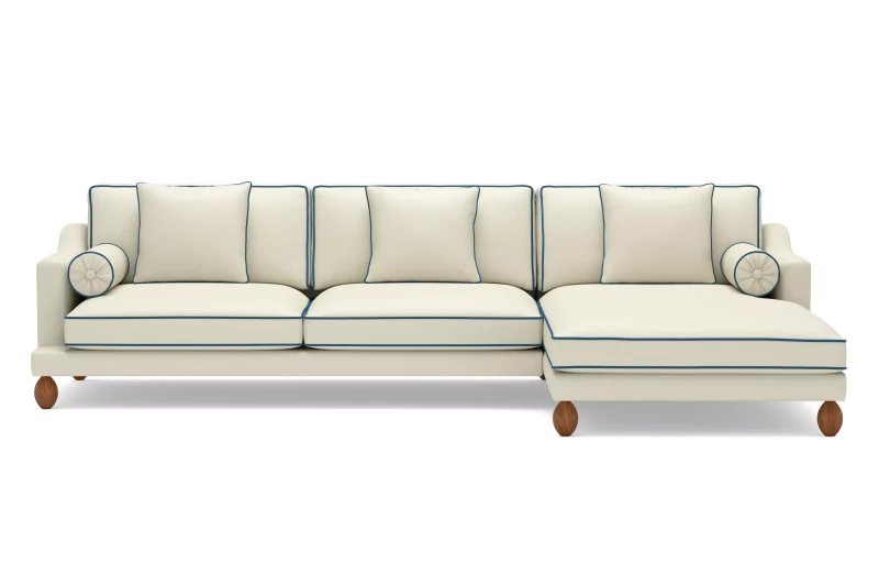 Narożnik-w-stylu-kolonialnym-z-szezlongiem-Anita-3,5 osobowy-prawostronny