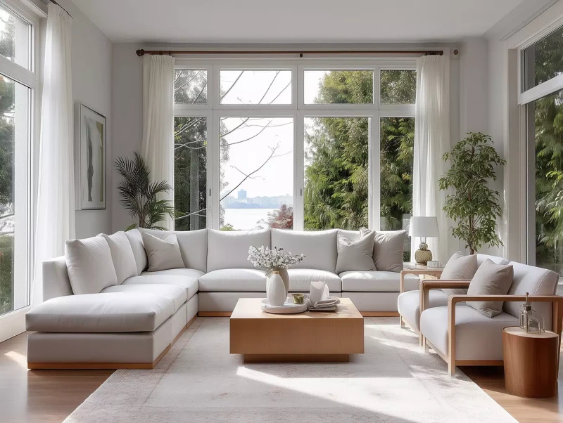 Narożnik modułowy na drewnianej bazie – ponadczasowa elegancja i komfort.webp