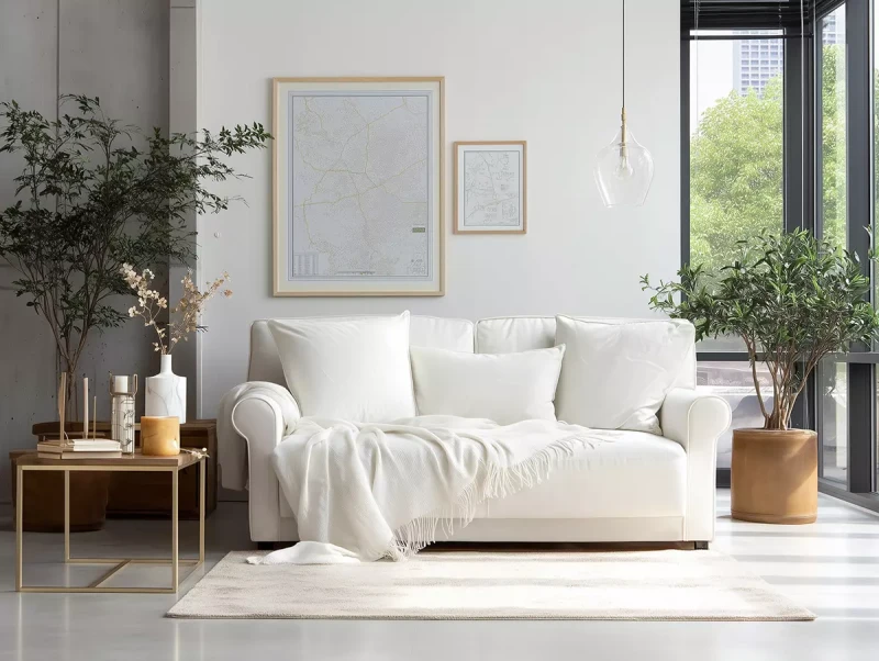 Sofa z funkcją spania Susanna – elegancka i komfortowa do salonu