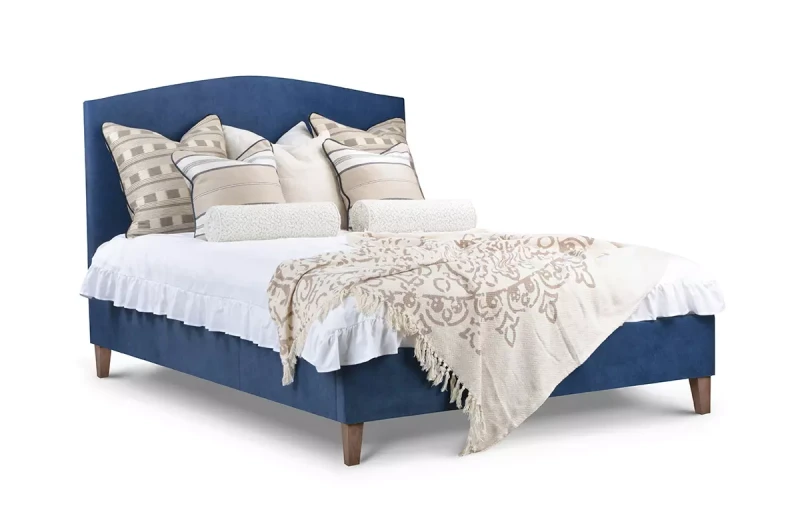 Prawy-profil-łóżka-klasycznego-z-zaokrąglonym-zagłówkiem-Hawlo