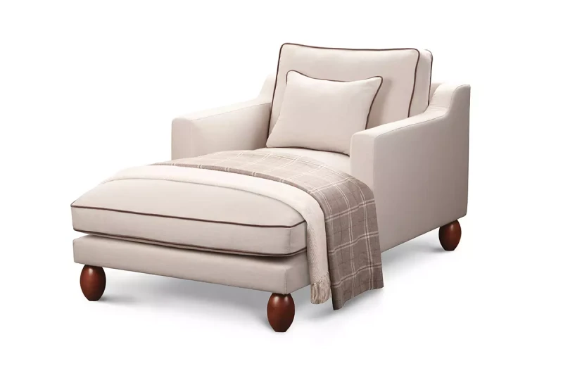 Szezlong w stylu kolonialnym na zamówienie Anita