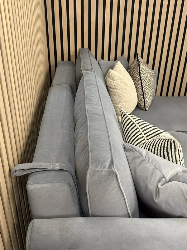 Oparcie narożnik z funkcją spania Smart Diana z szezlongiem