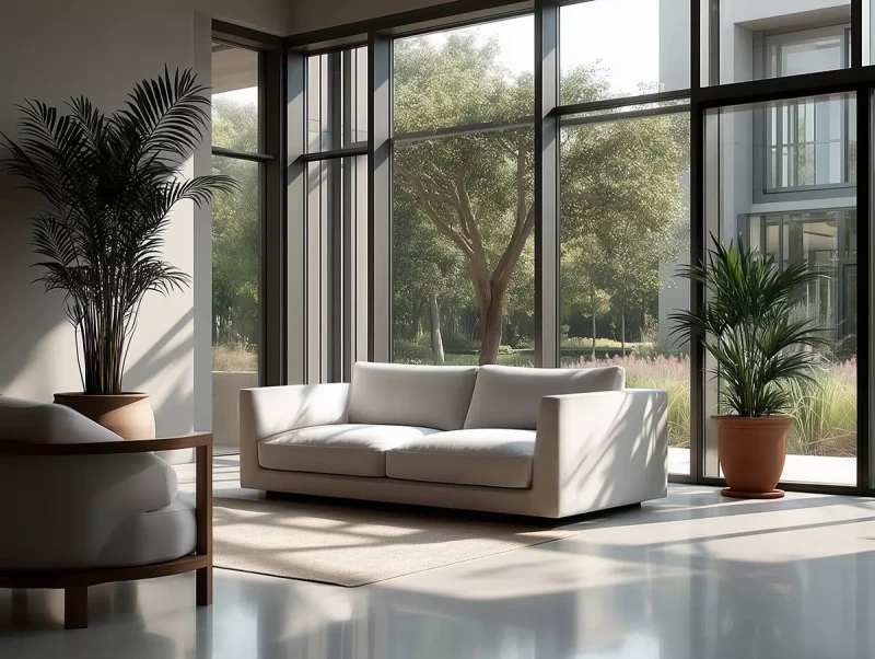 Sofa modułowa Felice w stylu minimalistycznym.webp