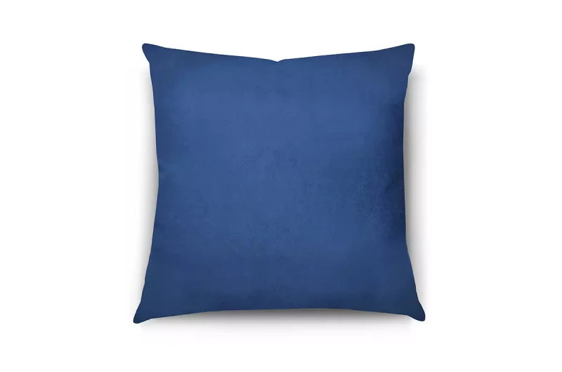 Poduszka na zamówienie z ozdną taśmą bawełnianą Colette