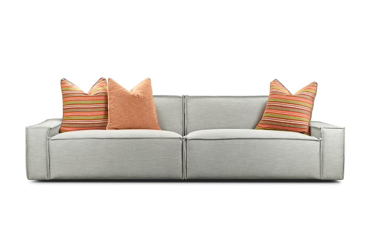 Nowoczesna sofa ze szwem francuskim Furore