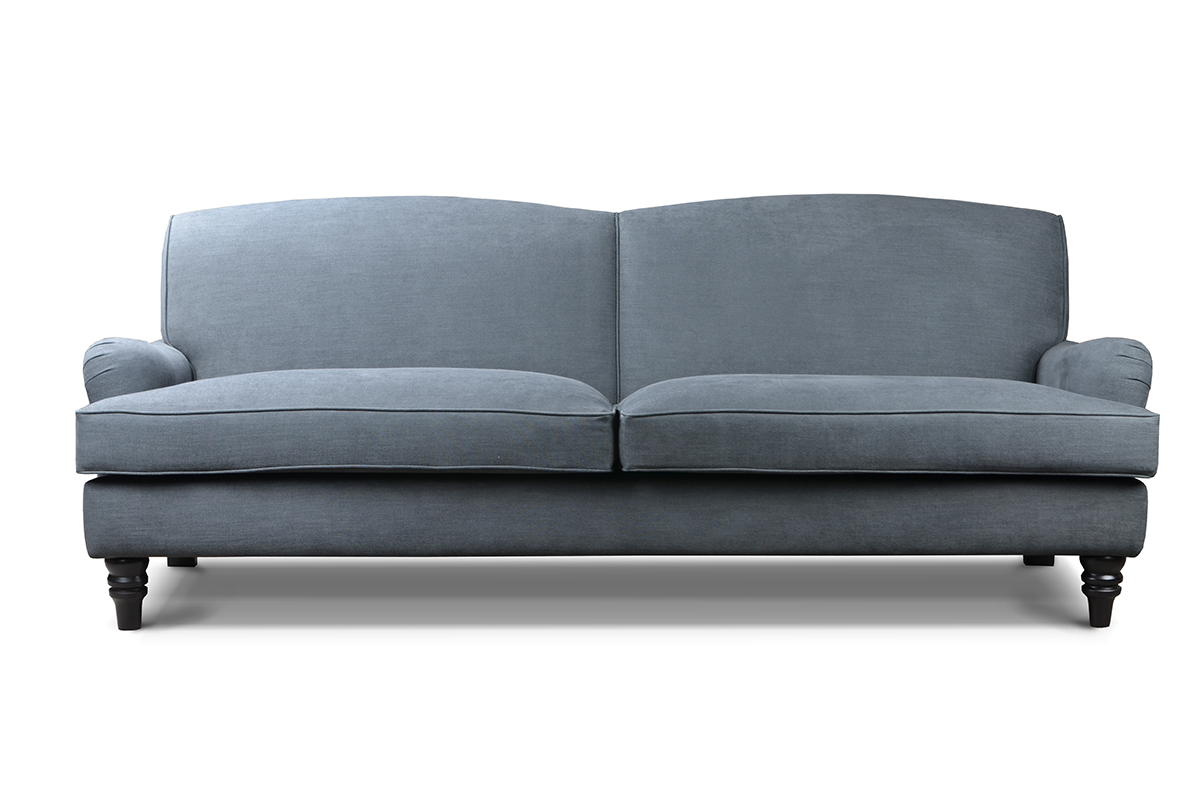 Klasyczna sofa z rzeźbionymi nogami Avilla