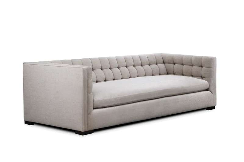 Sofa Clara z dekoracyjnym pikowaniem oparcia
