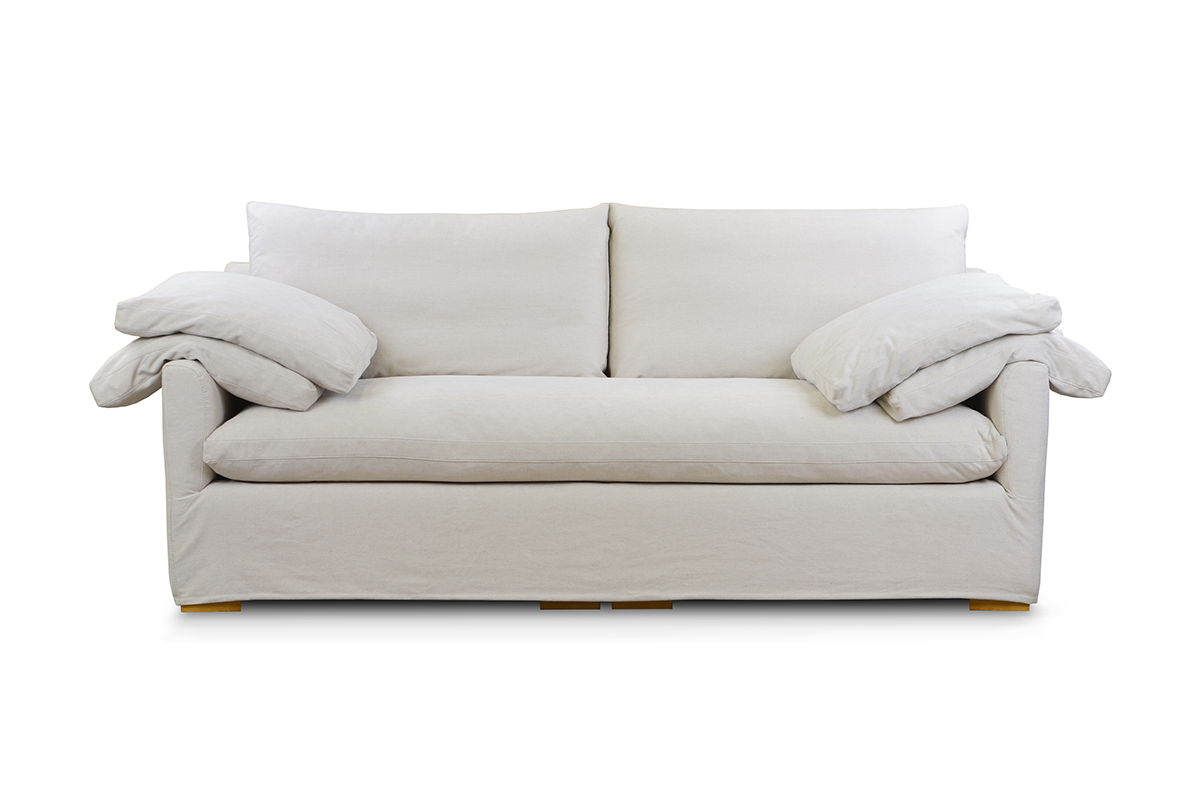 Sofa ze zdejmowanym pokrowcem w stylu loftowym Fiorino