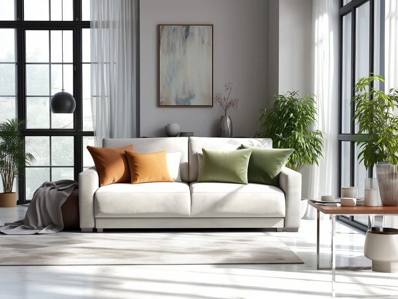 Sofa z funkcją spania Smart Roberto – nowoczesna sofa rozkładana do salonu