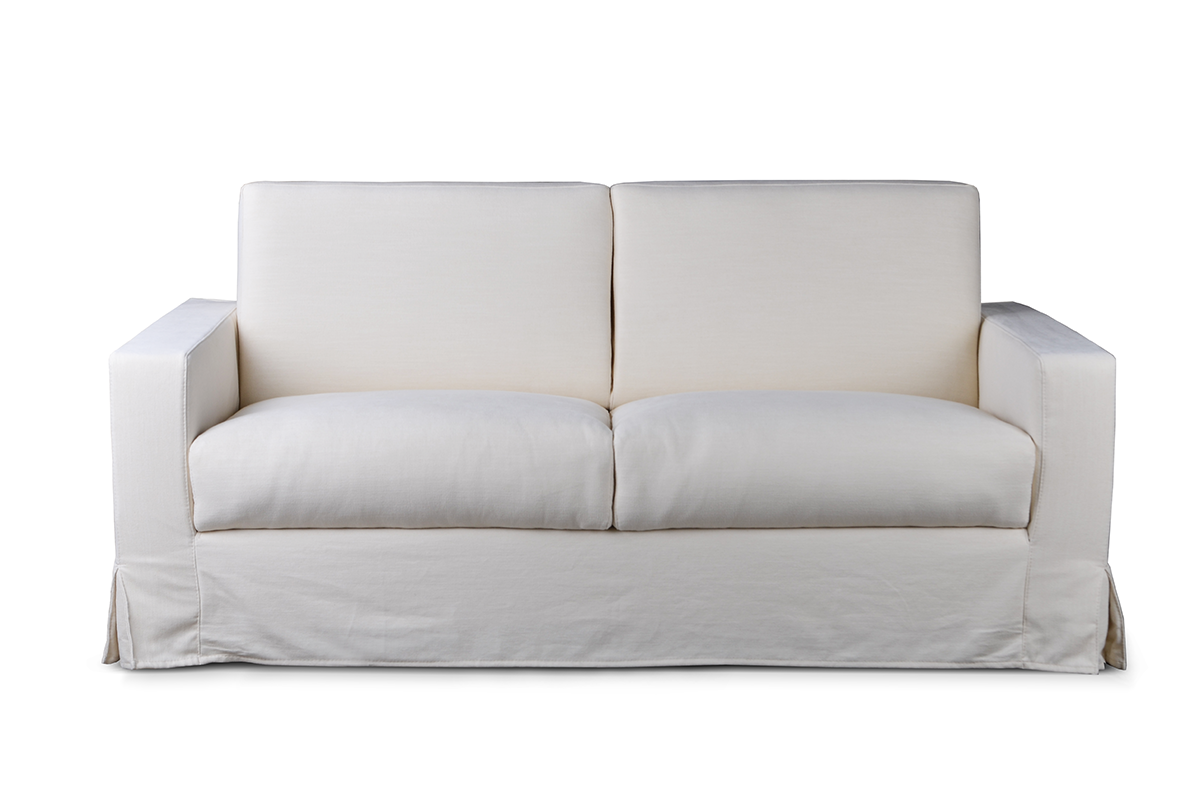 Klasyczna sofa z funkcją spania i z luźnym pokrowcem Eddy