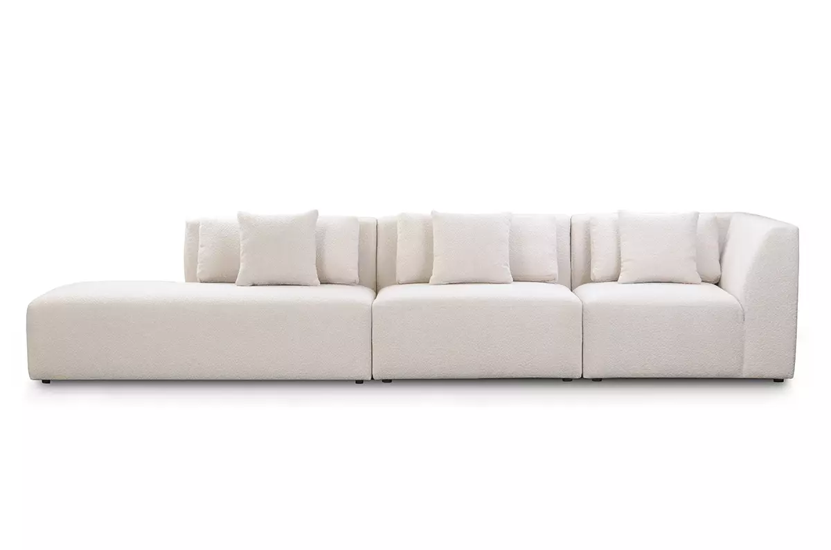 Sofa modułowa z szezlongiem Arto 