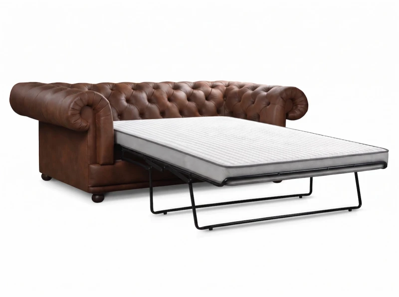 Sofa z belgijską funkcją spania Marrone