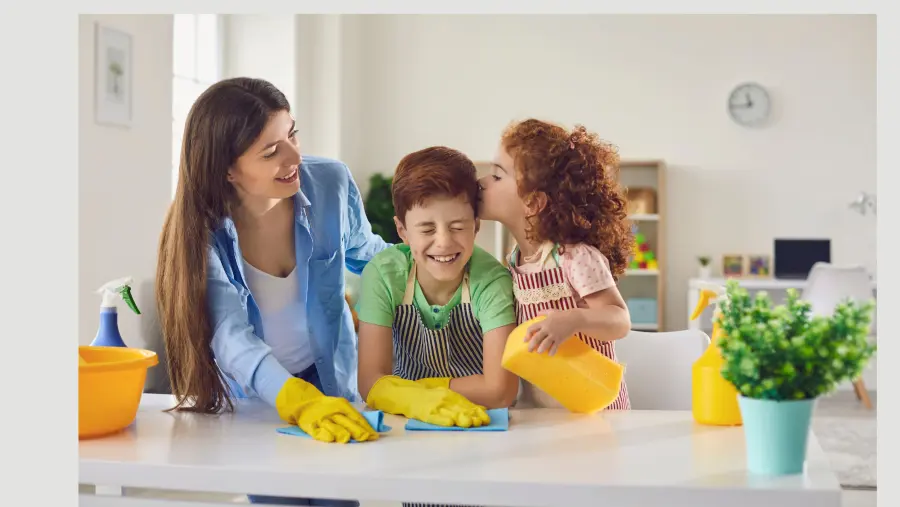 Rodzinne wiosenne porządki